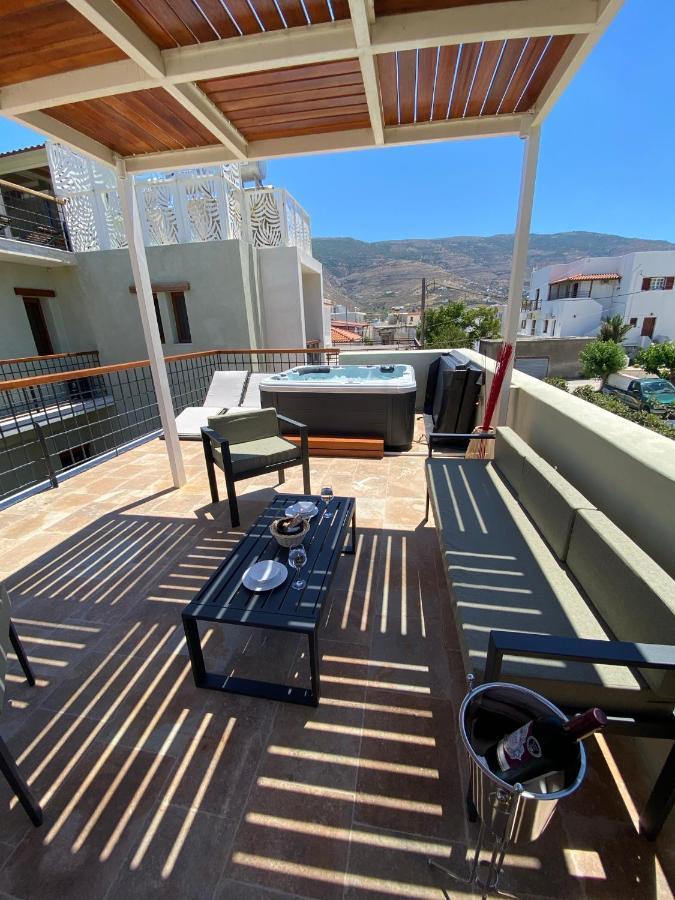 Andros 4 All Seasons Villas & Suites Ormos  Ngoại thất bức ảnh