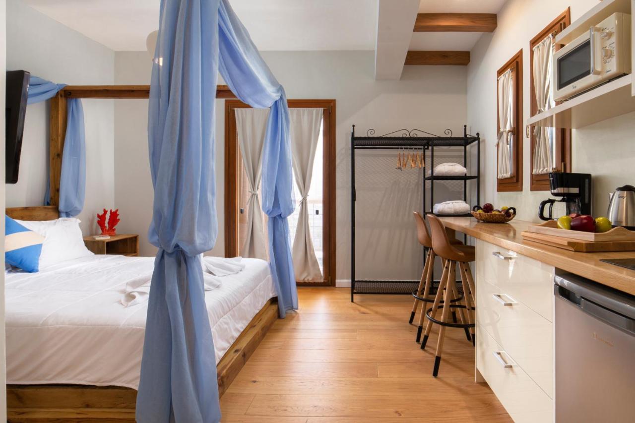 Andros 4 All Seasons Villas & Suites Ormos  Ngoại thất bức ảnh