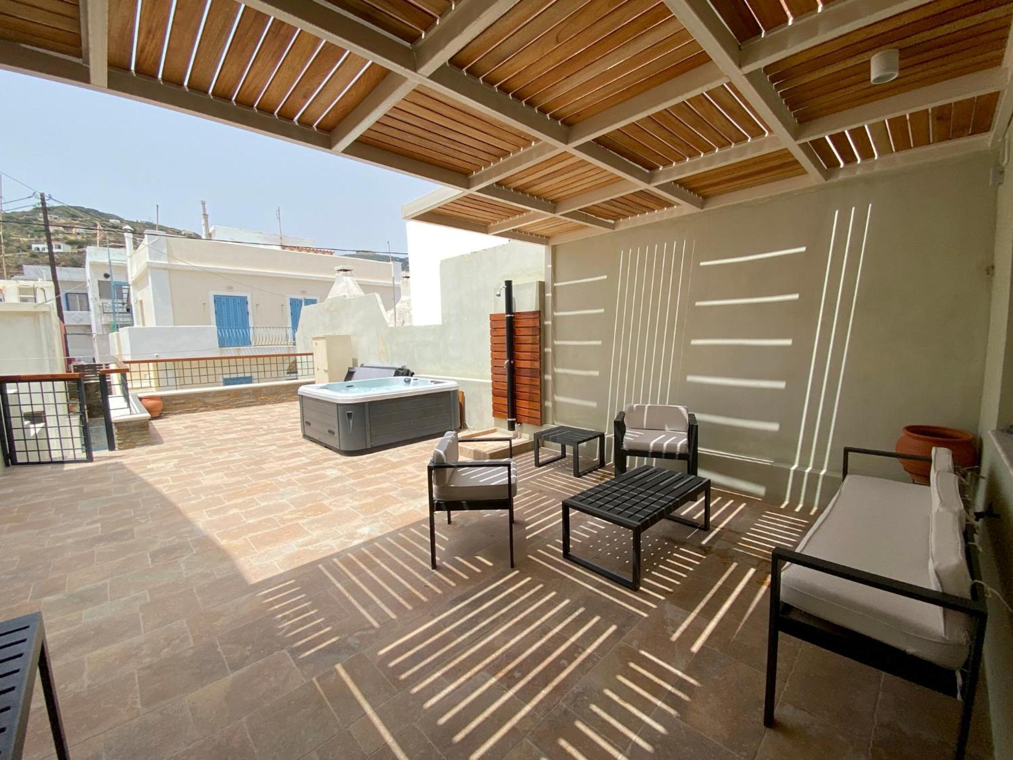 Andros 4 All Seasons Villas & Suites Ormos  Ngoại thất bức ảnh