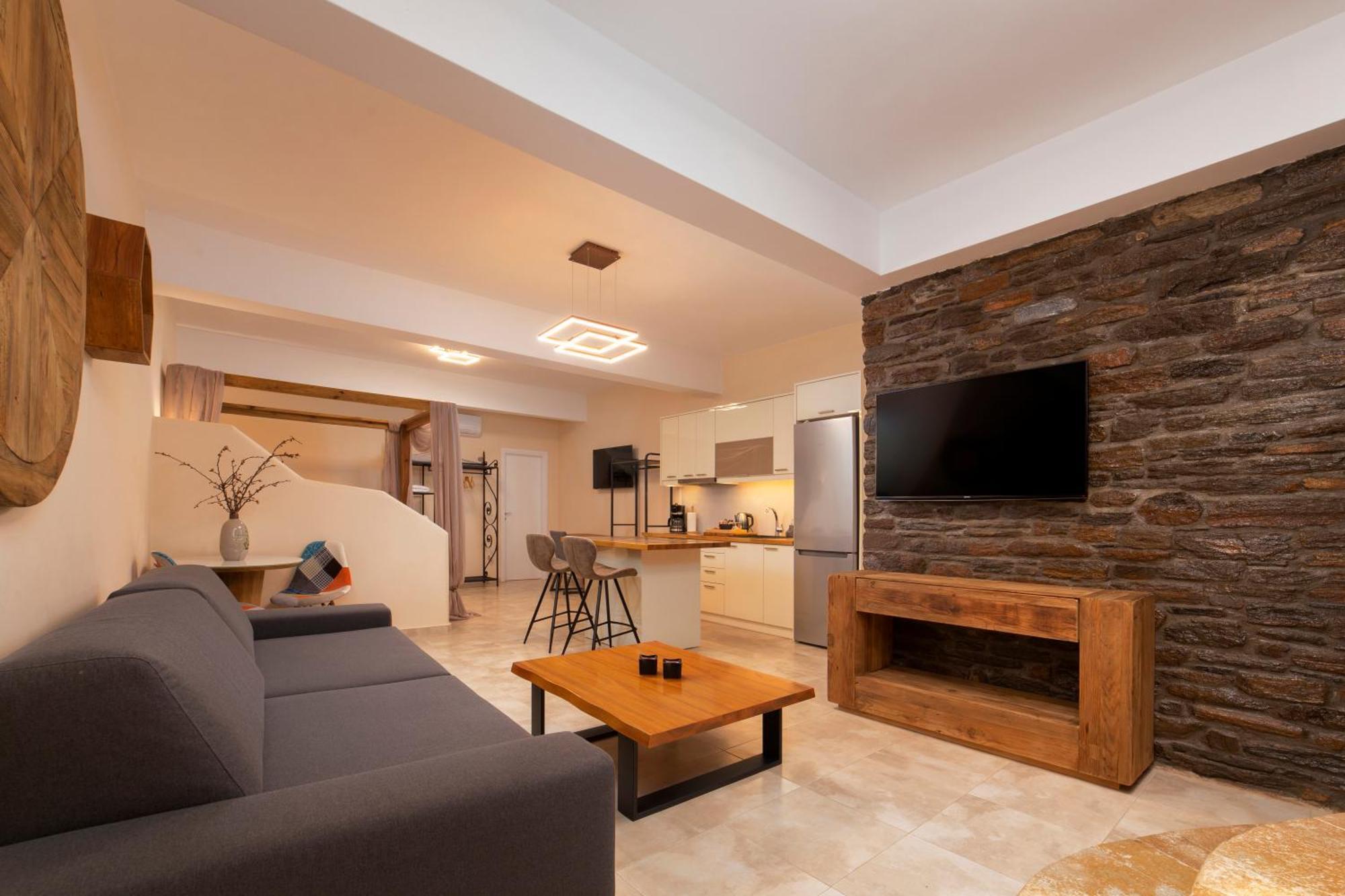 Andros 4 All Seasons Villas & Suites Ormos  Ngoại thất bức ảnh